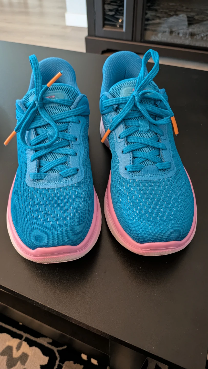 Skechers Slip-ins Running Shoes - Blue, Size 6 US - photo 4