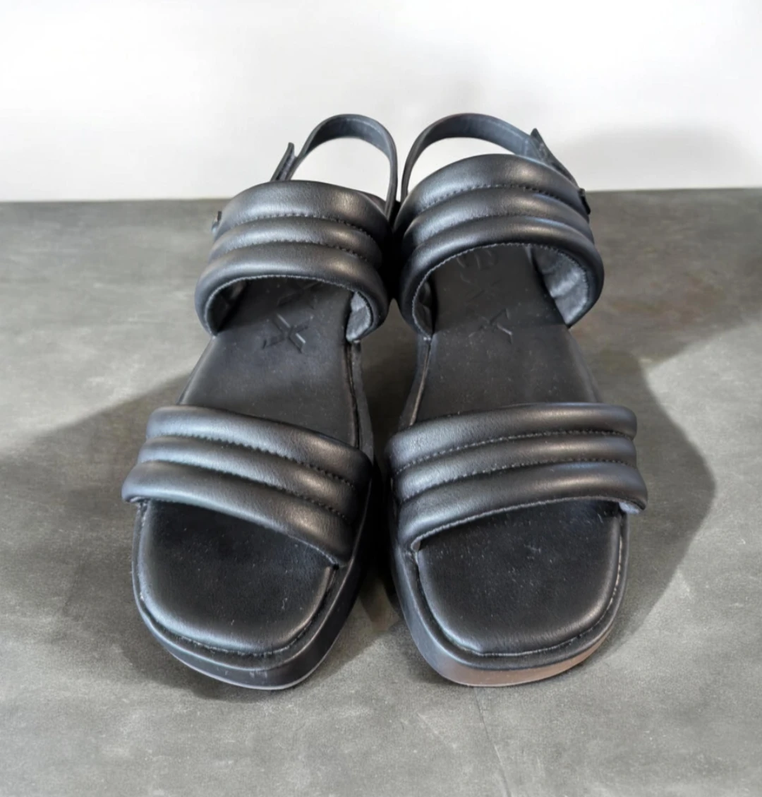 Mexx Black Padded Platform Sandals - photo 2