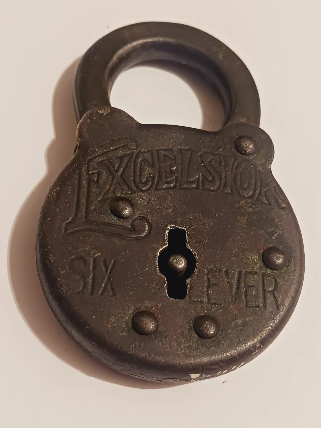 Antique Excelsior Six Lever Padlock - photo 3