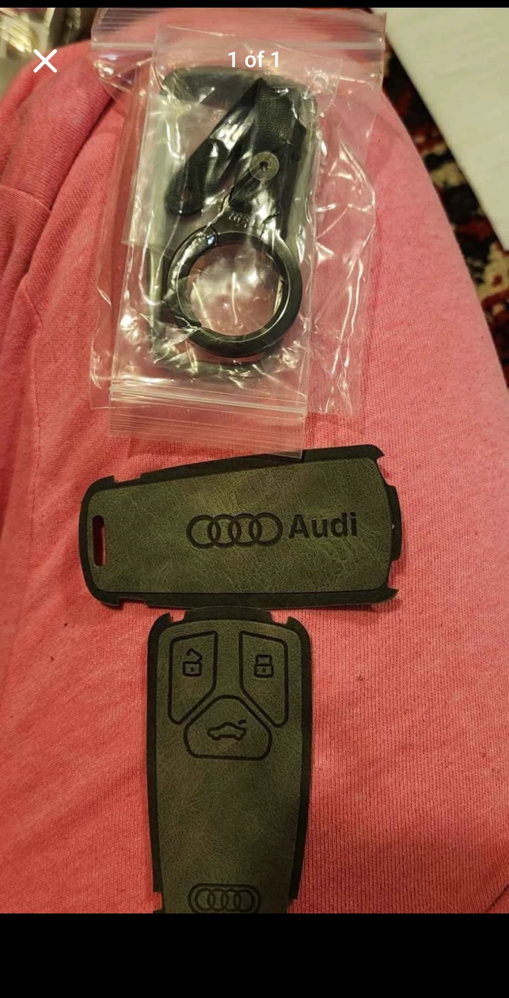 Audi Key Fob Cover and Keychain
