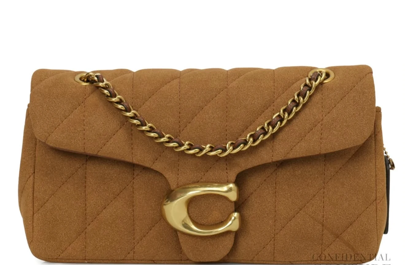 Coach Shoulder tan suede Bag - photo 3