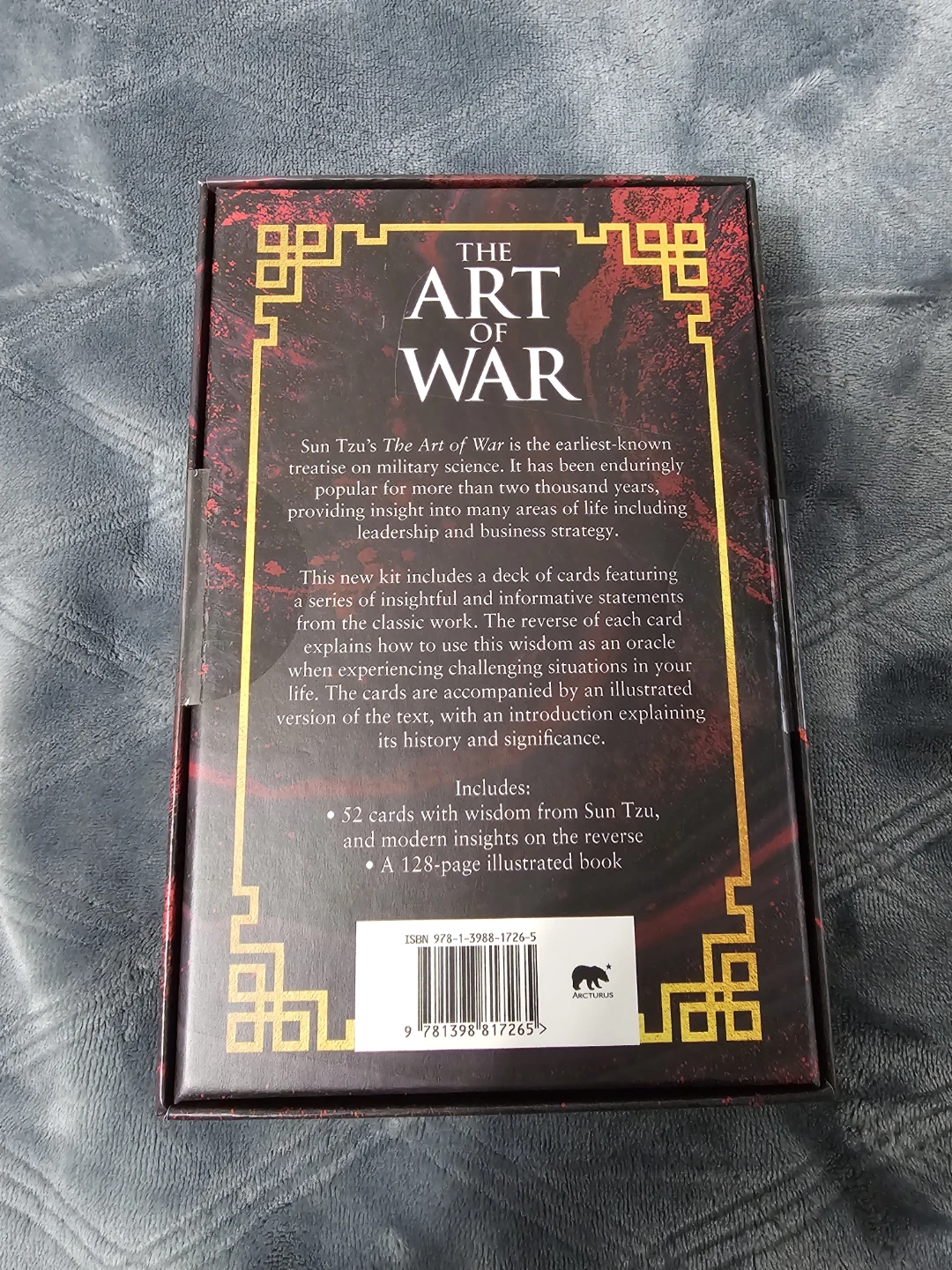The Art of War Book & Card Deck Gift Box Set 📖 🏈 - photo 3