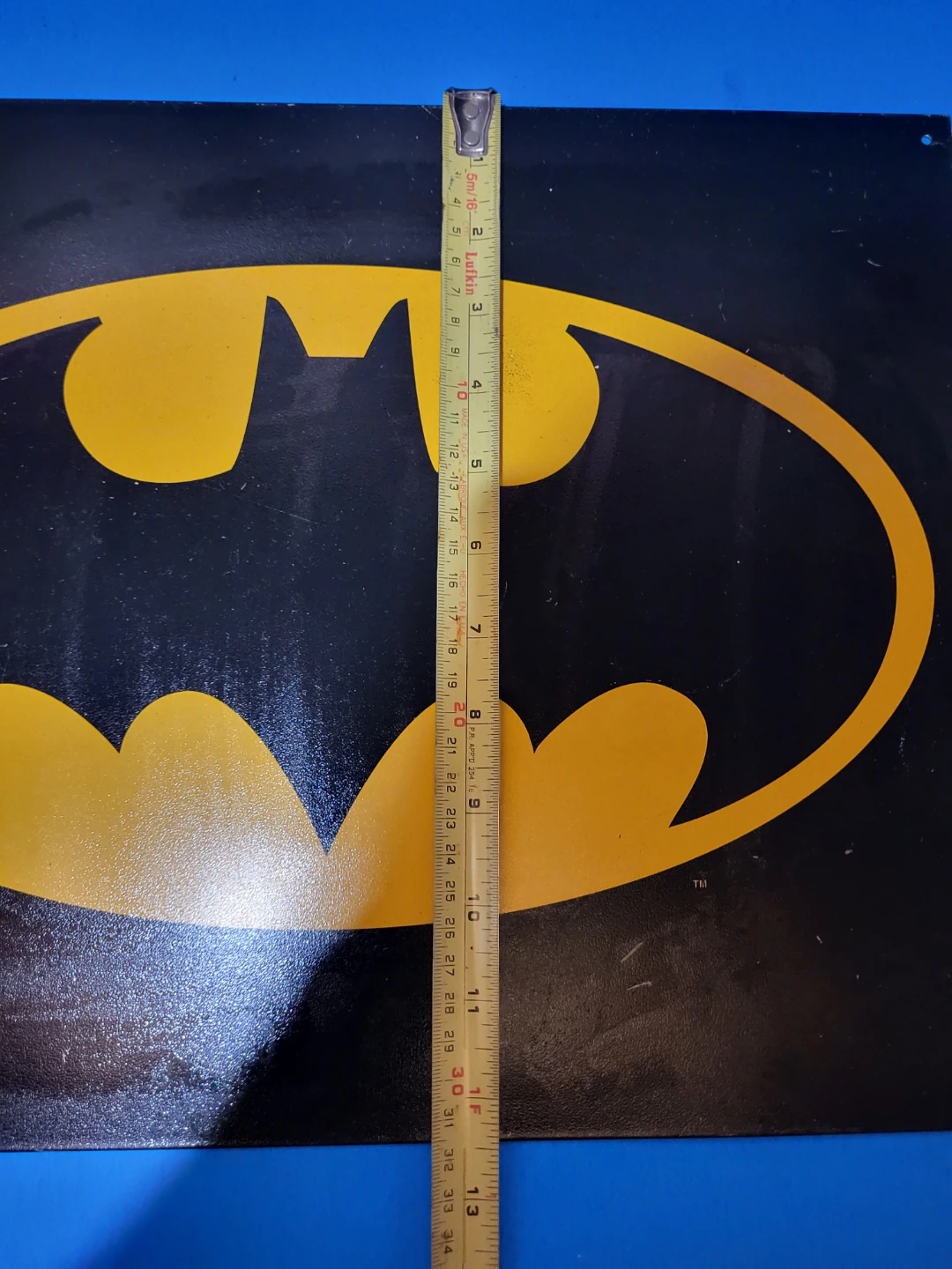 Batman Logo Metal Sign - photo 4