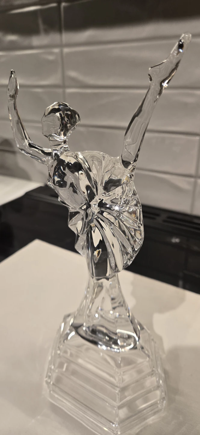 Clear Glass Ballerina Figurine - photo 4