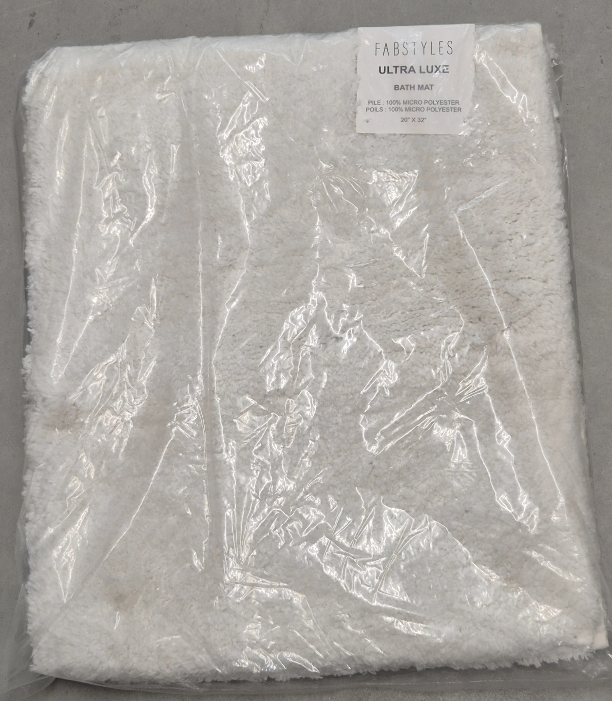 Fabstyles Ultra Luxe Bath Mat 20×32 - photo 5