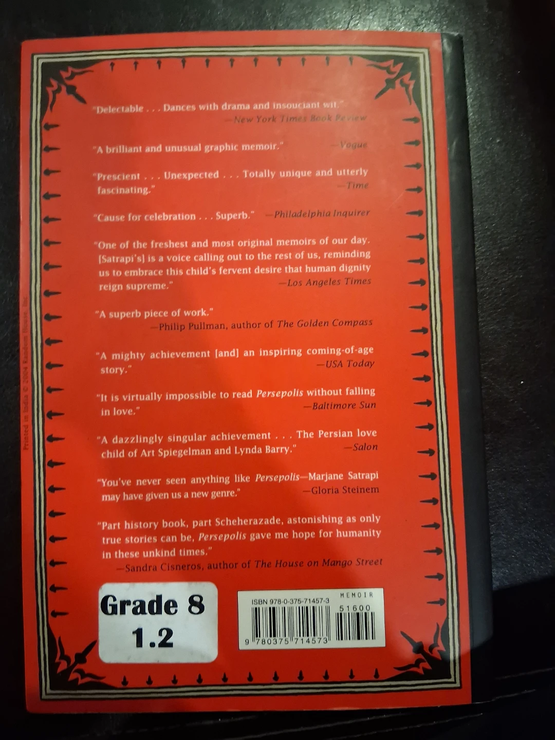 Persepolis: The Story of a Childhood by Marjane Satrapi - photo 2