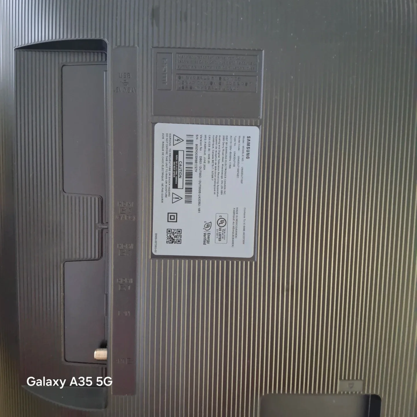 Samsung 43 inch DU7100 Series TV - photo 3