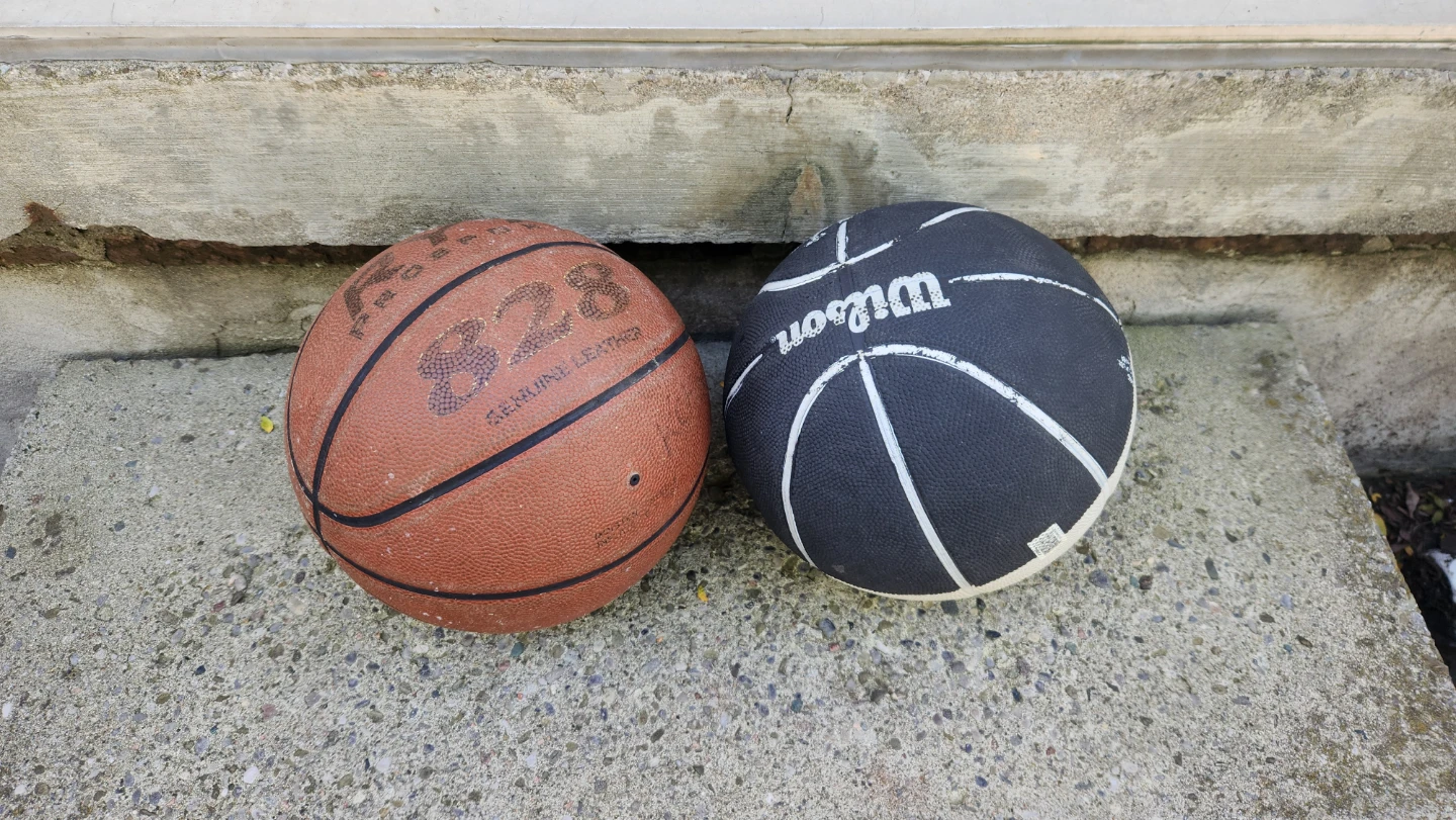 Wilson and Pro-Touch 828 Basketballs