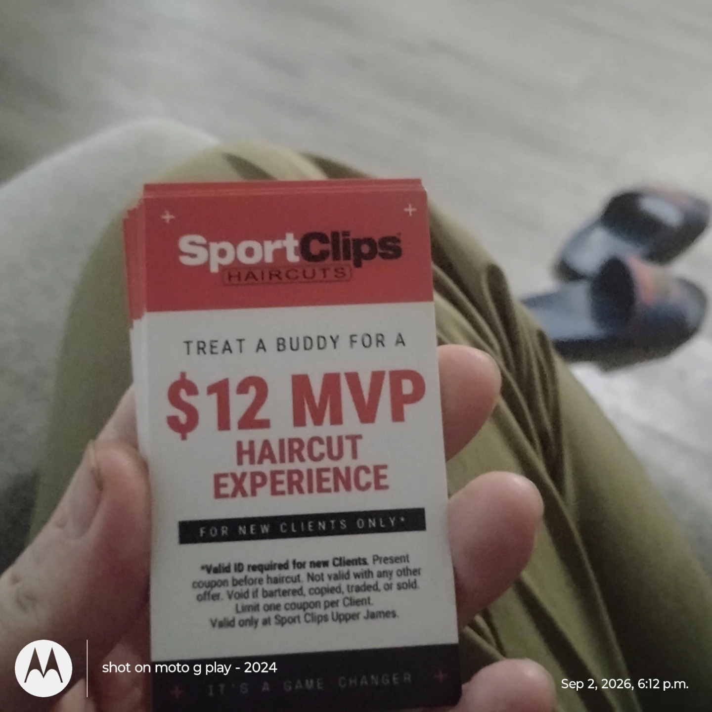 $12 MVP Haircut Experience Coupon for New Clients - Sport Clips - photo 2
