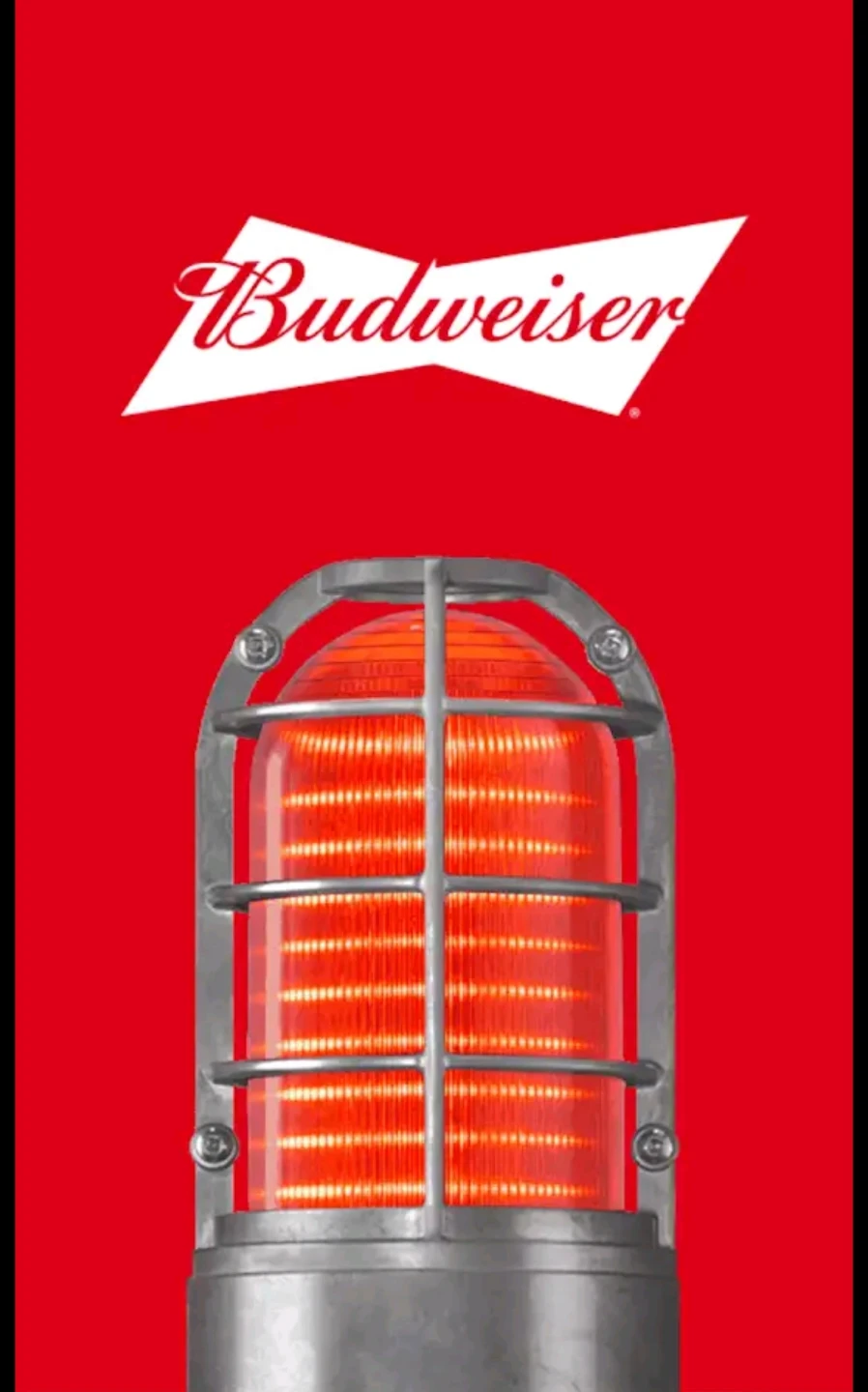 BNIB - Limited Edition Budweiser Red Light - photo 3