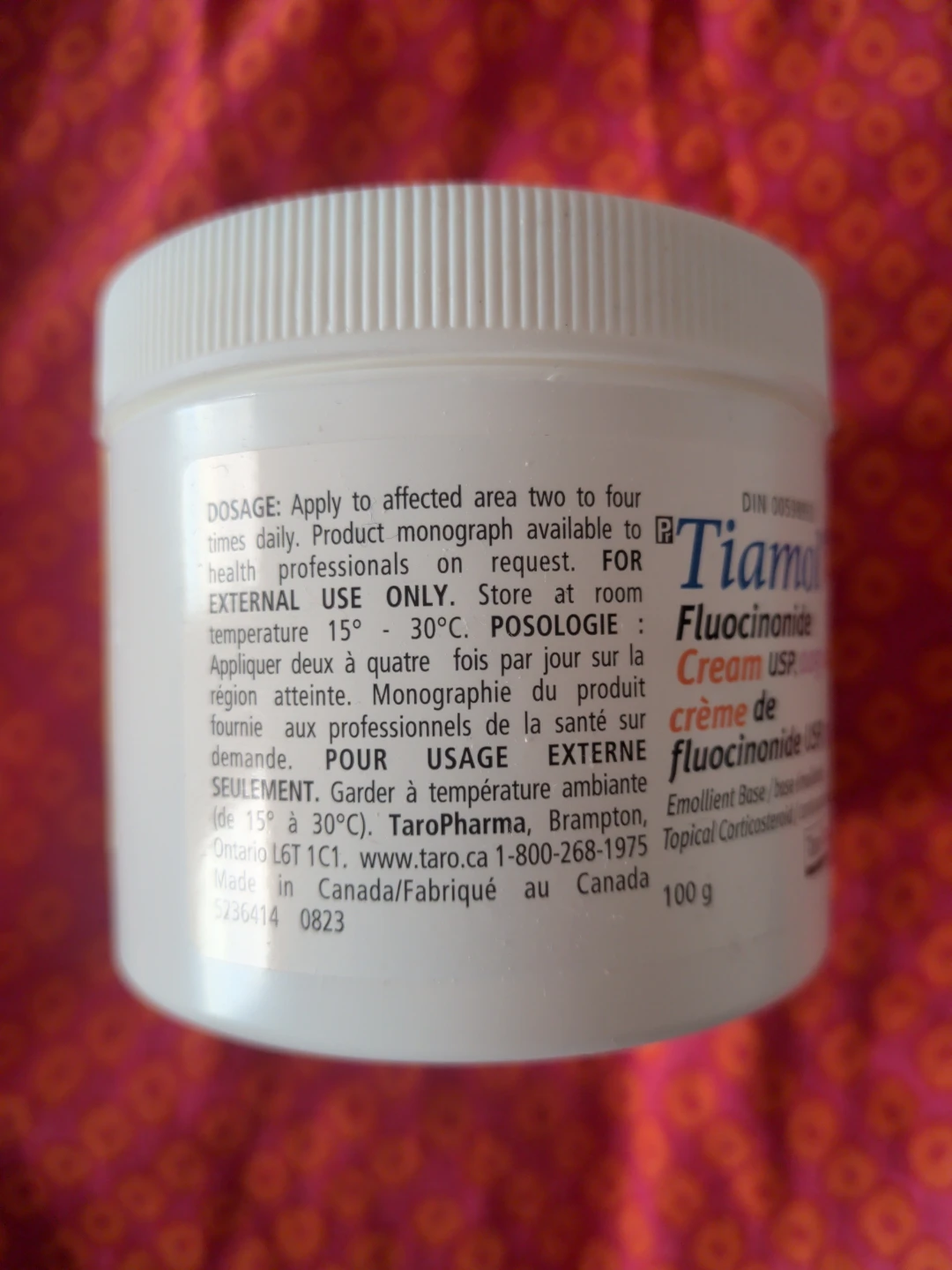 Tiamol Fluocinonide Cream 0.05% 100g - photo 2