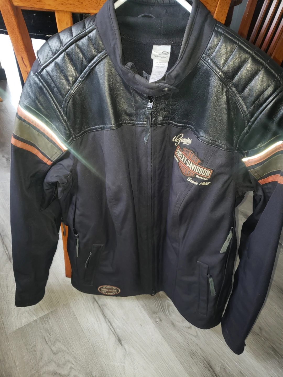 Women's harley jacket .