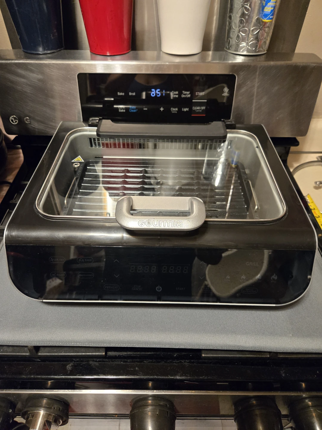 Gourmia Air Fry Smokeless Grill GGA2100