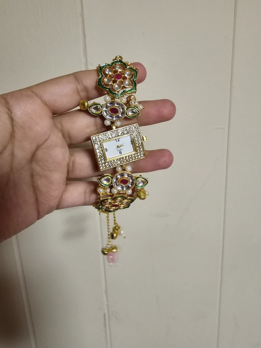 Traditional Indian Style Decorative Quartz Bracelet Watch