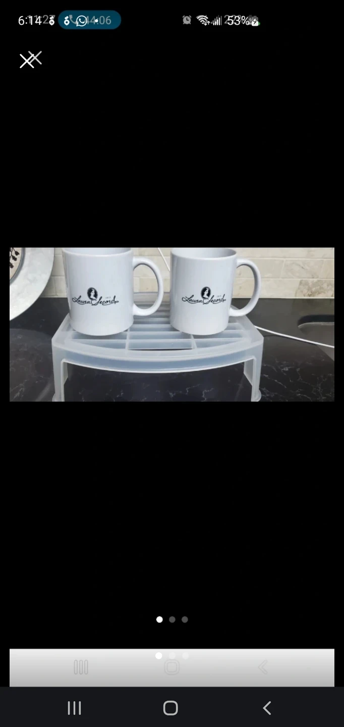 Set of Two Laura Secord Mugs 🏈🏈🏈 - photo 3