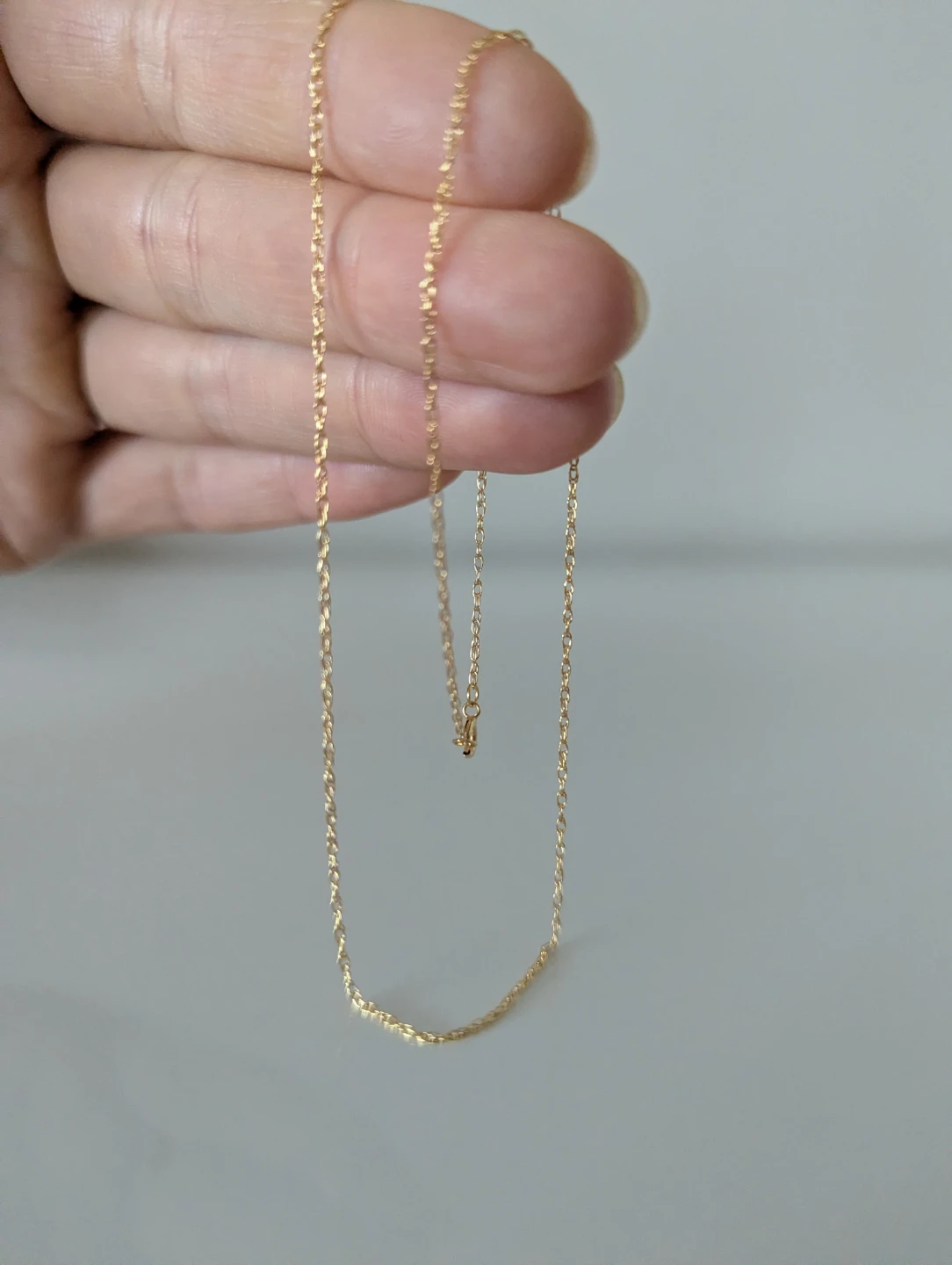 14k Gold Filled Double Rope Chain (14" / 1mm)