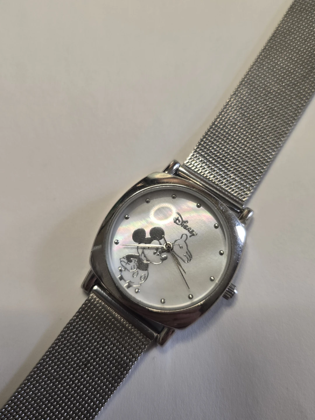 Disney Mickey Mouse Metal Strap Quartz Watch 28mm - photo 5