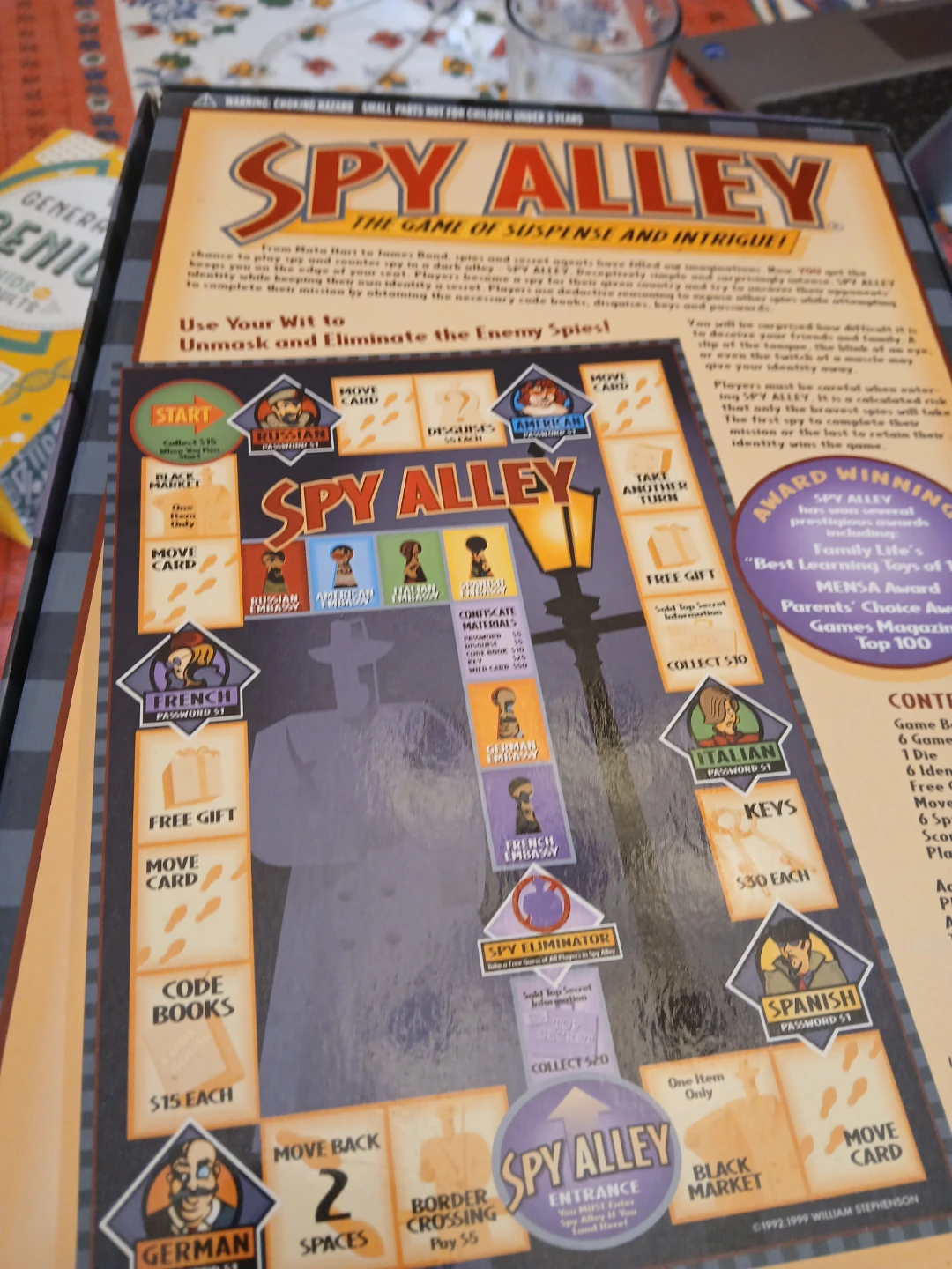 Spy Alley Board Game - photo 2