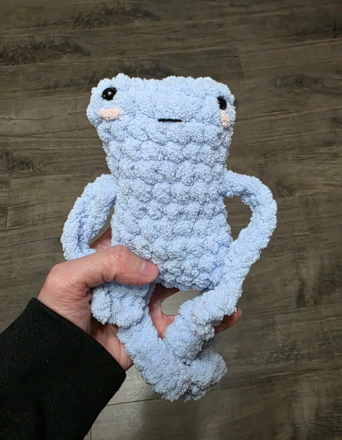 Hamdmade Crochet Amigurumi Leggy Frog Plushie - photo 2