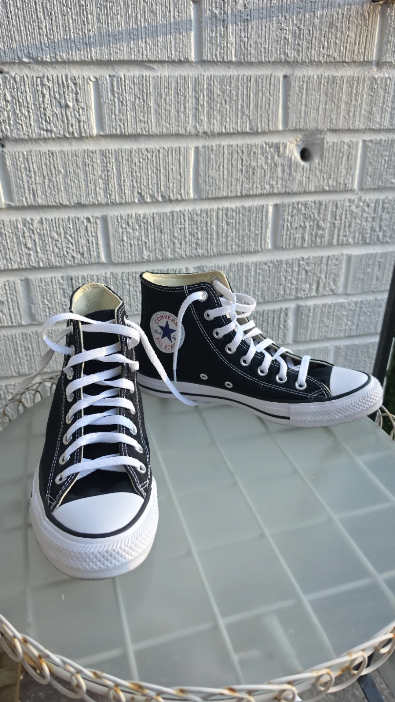 Converse Chuck Taylor All Star HI in Black Canvas - photo 4