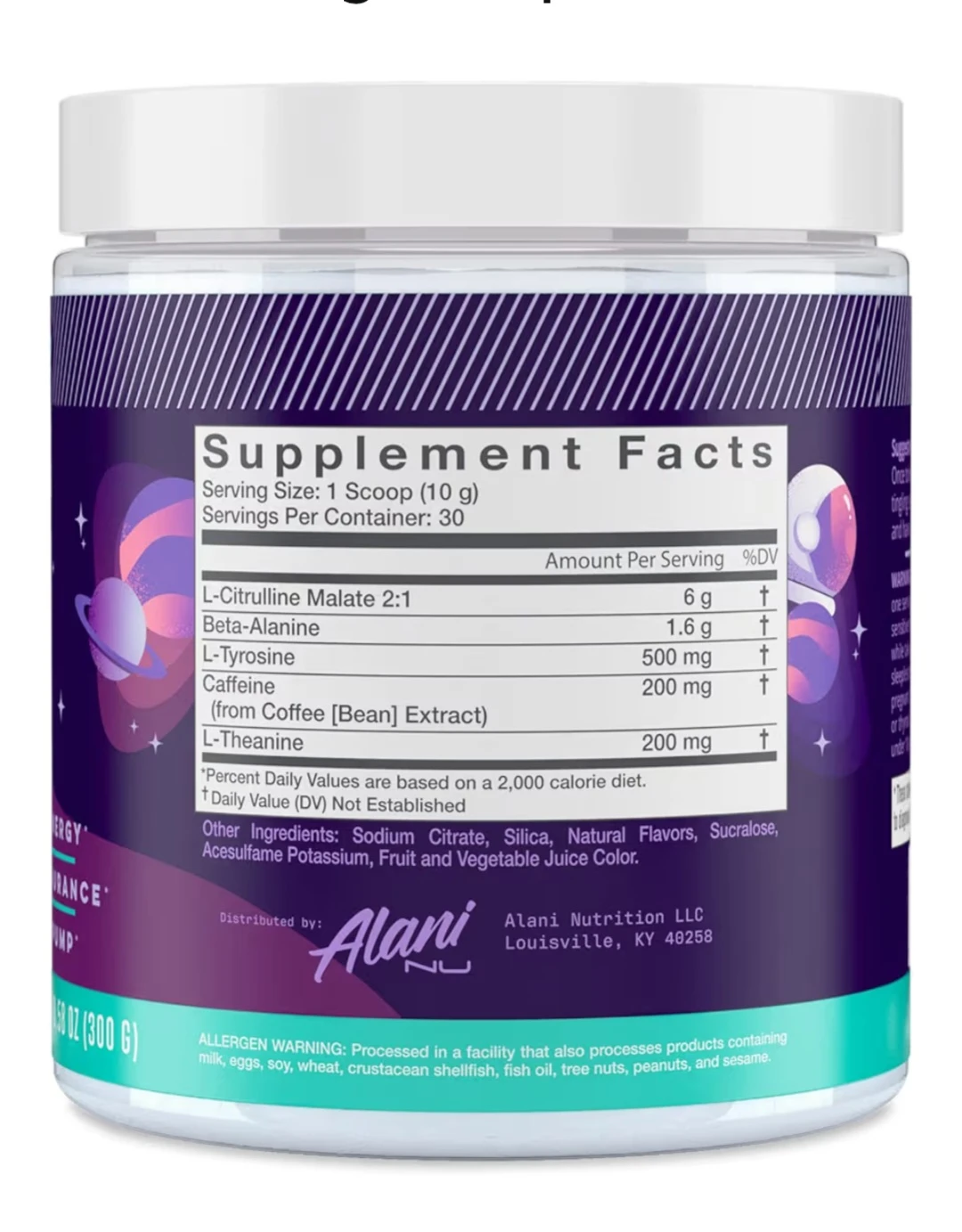 Alani Nu Pre-Workout Cosmic Stardust - photo 3