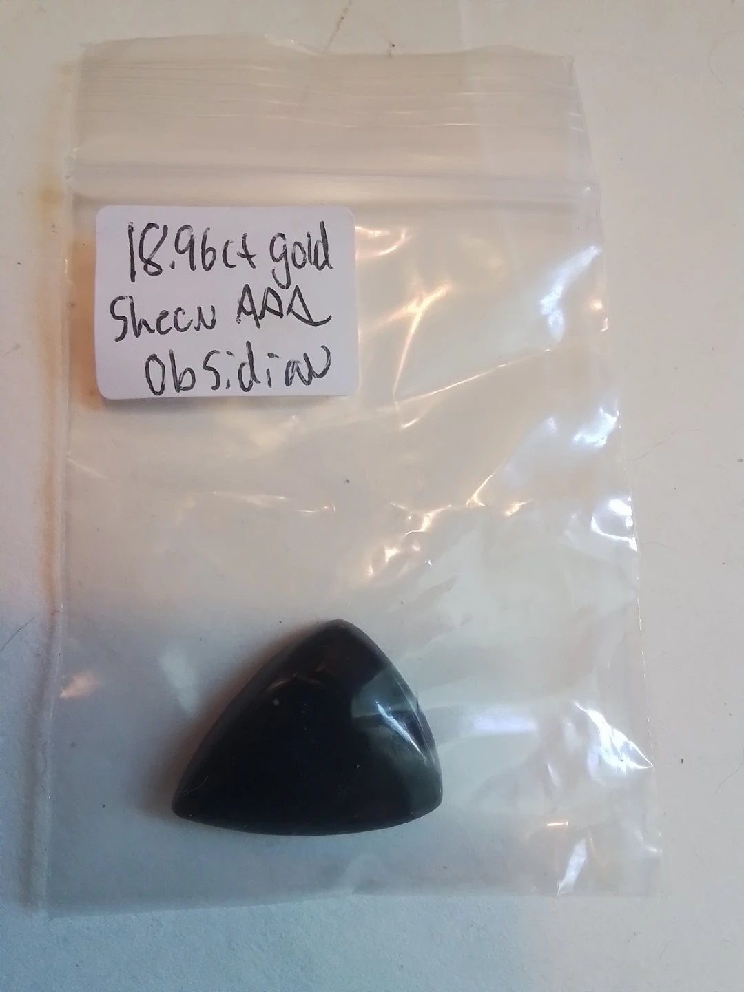 Gold Sheen Obsidian Gemstone 18.96ct - photo 5