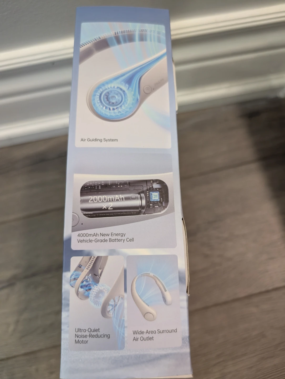 NIB - Jisulife Premium Portable Neck Fan - photo 2