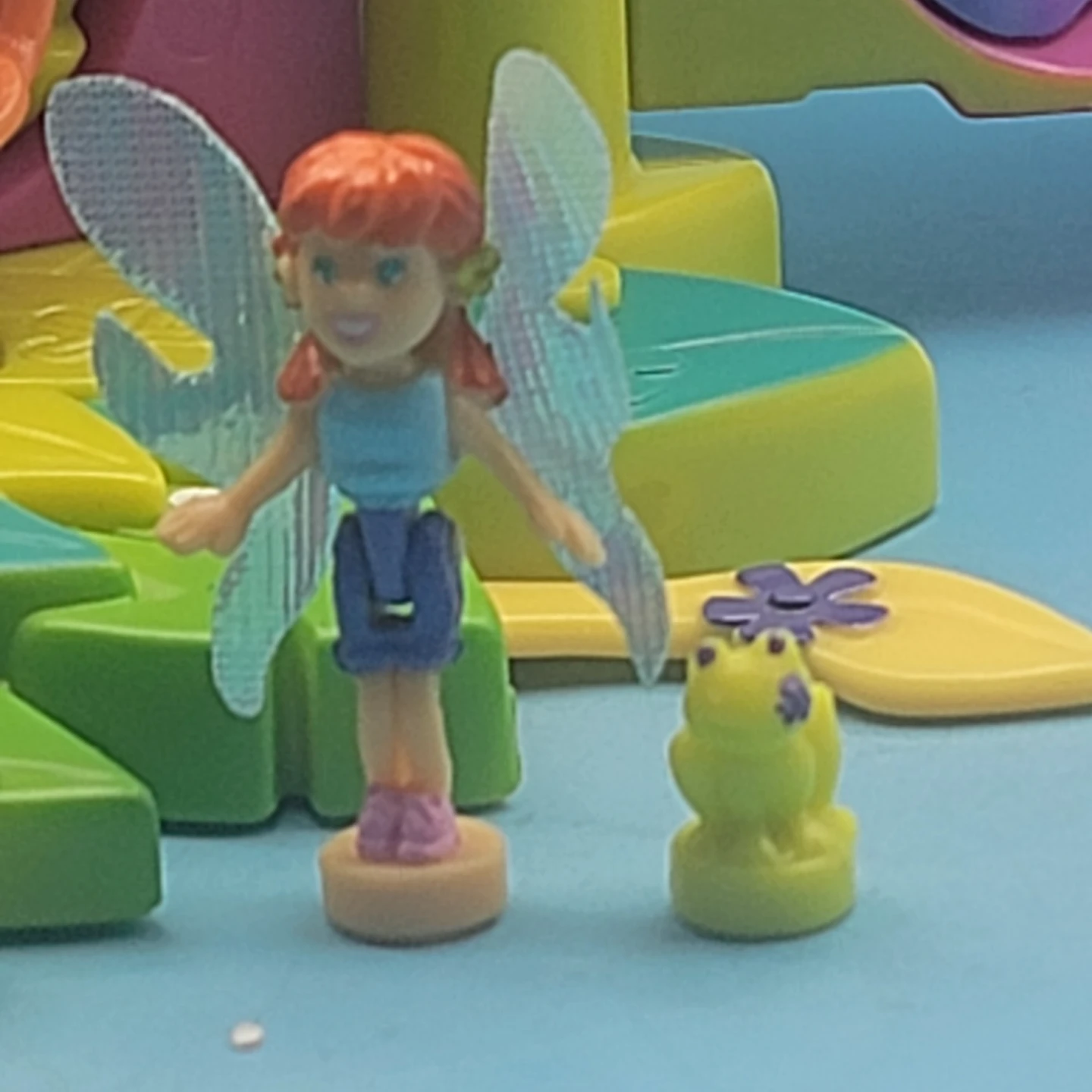 Polly Pocket (2001) Flower Fairies Petal Playhouse Playset - photo 4