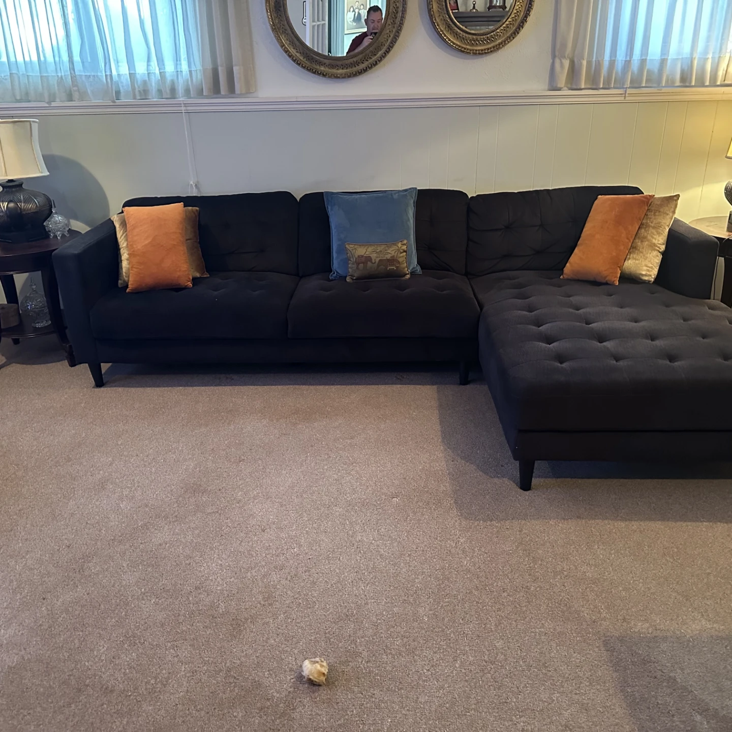 Lovely Chaise Sectionsl - photo 2