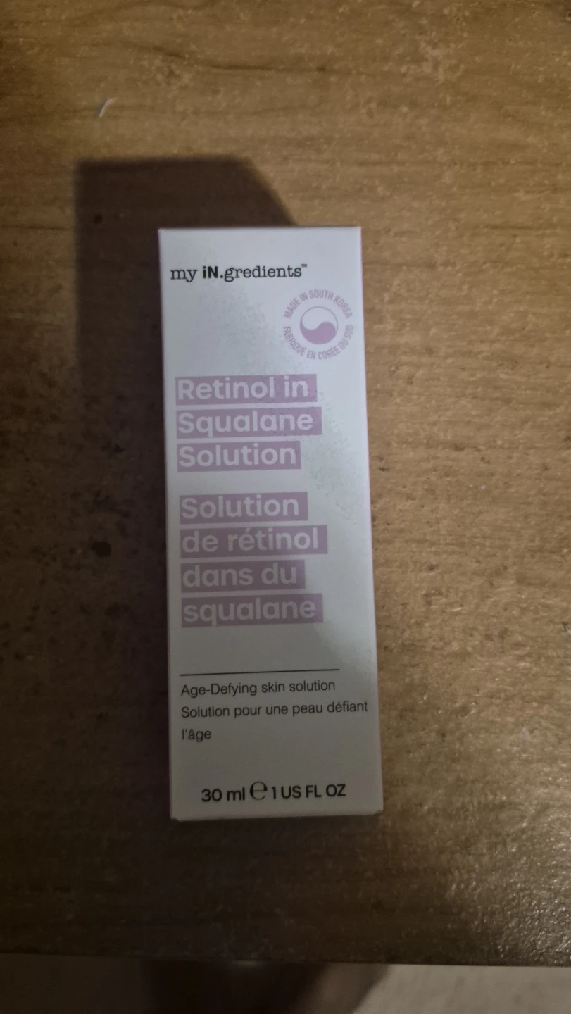 my iN.gredients Retinol in Squalane Solution