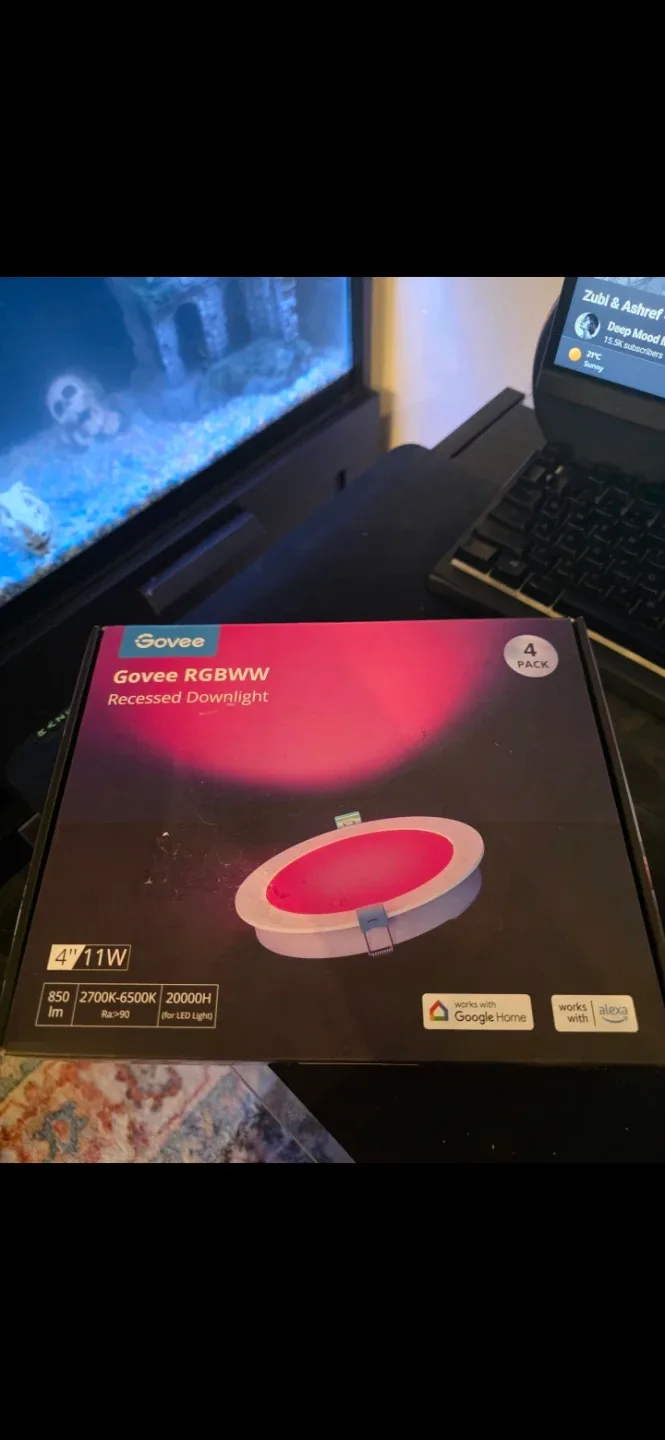 Govee Smart Recessed Downlight 4-Pack