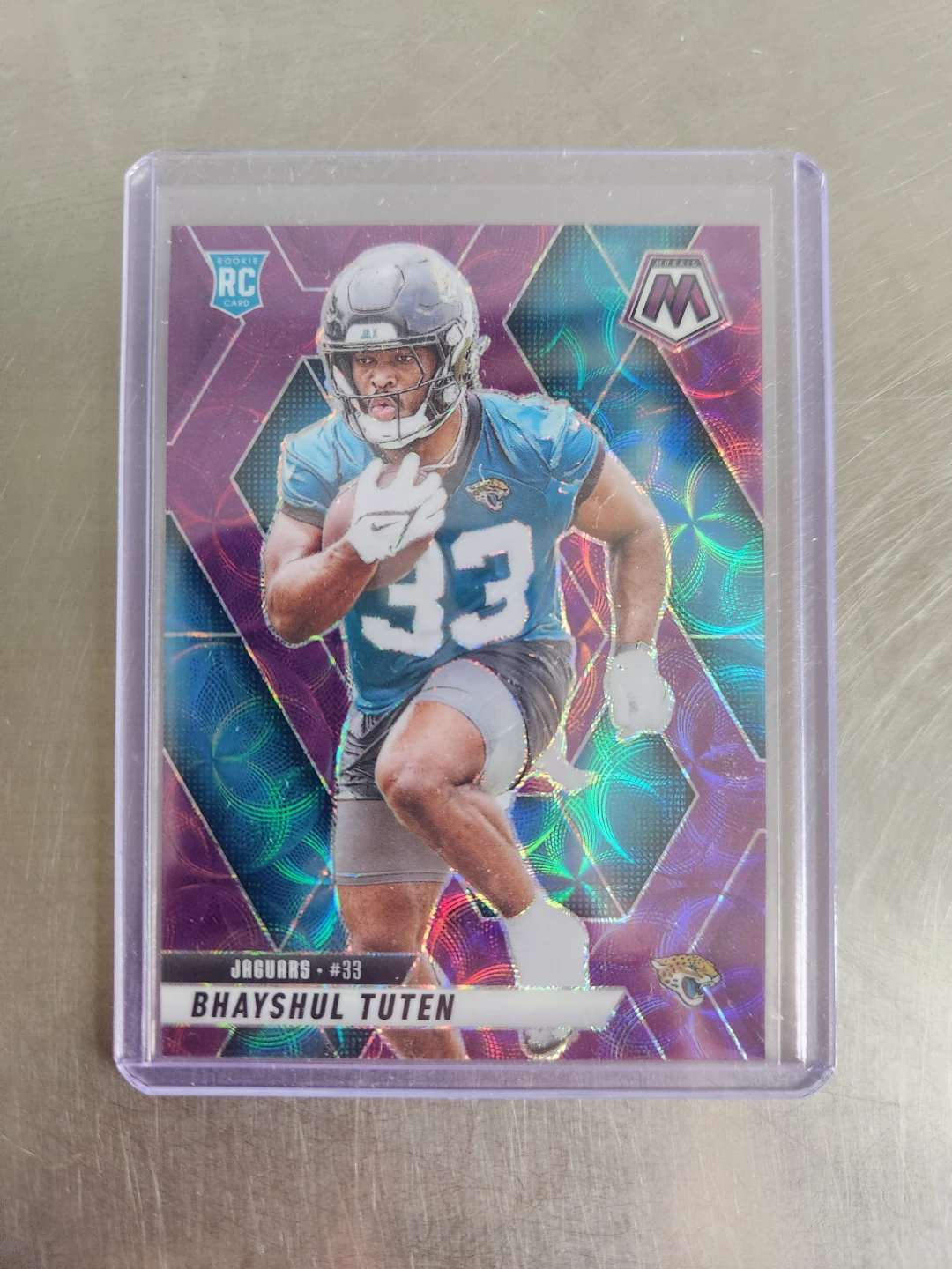 2025 Panini Mosaic Bhayshul Tuten Rookie Card