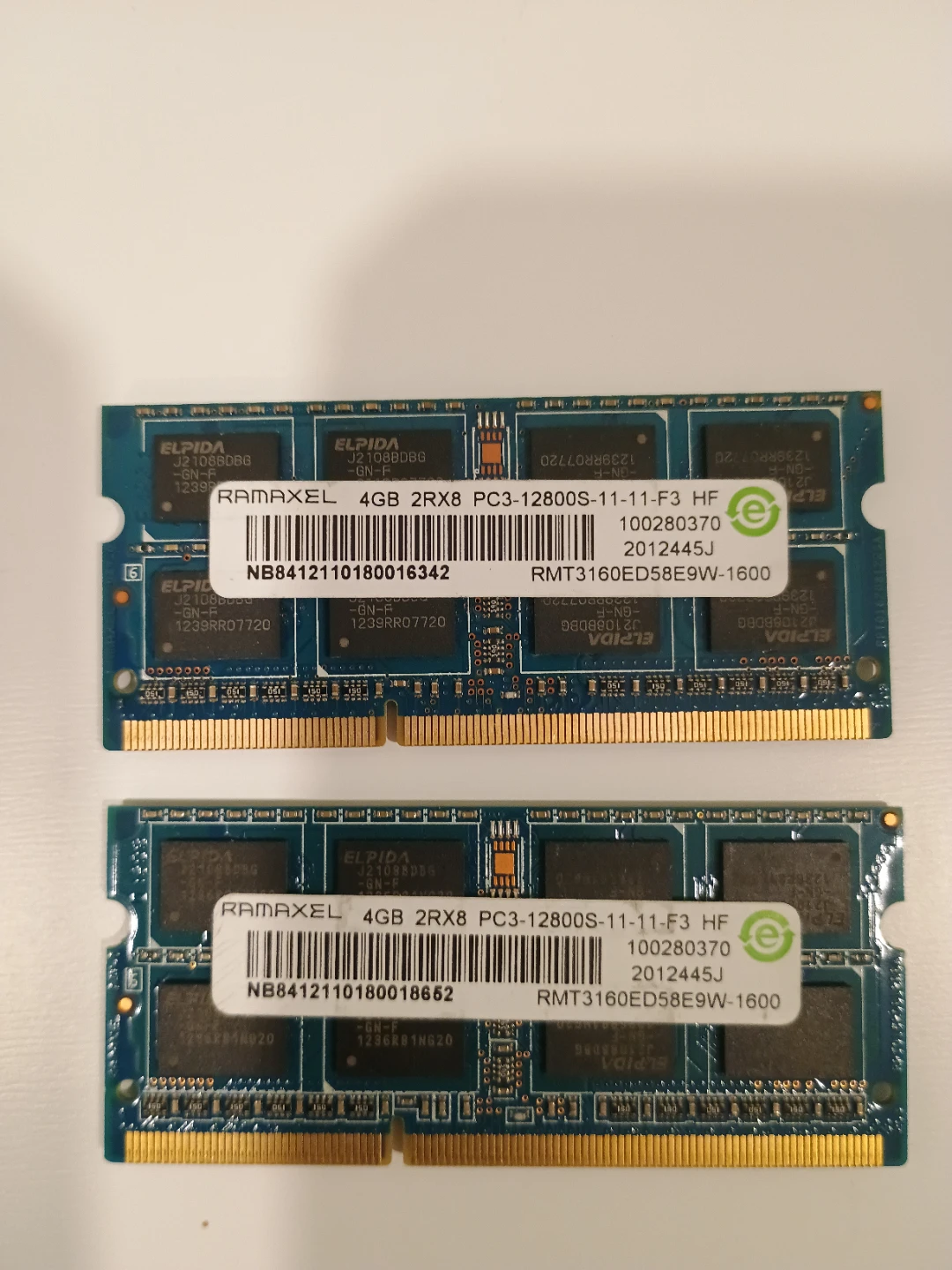 Ramaxel 8GB (2x4GB) DDR3 Laptop RAM