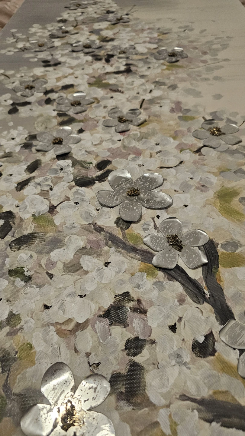 Cherry Blossom Canvas Painting - photo 5