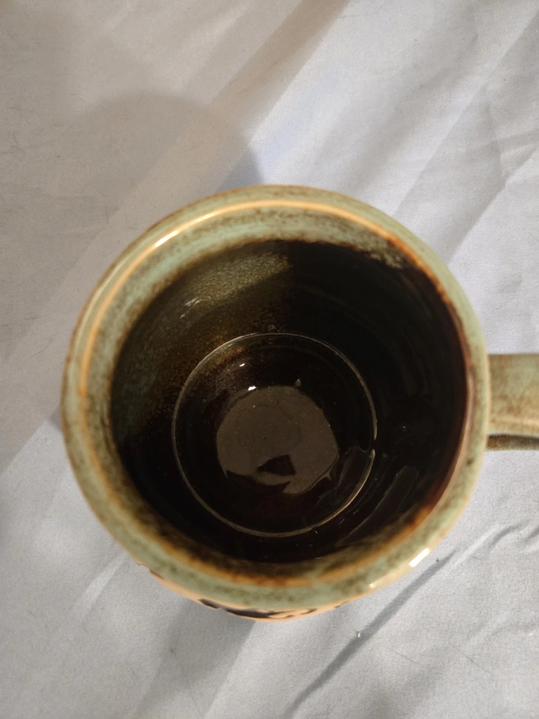 Vintage Handcrafted Studio Pottery Mermaid Mug - photo 3