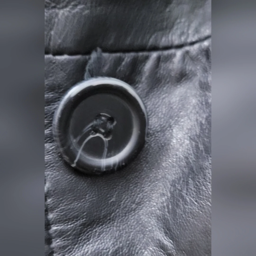 Vintage Leather Coat 🏈 - photo 5