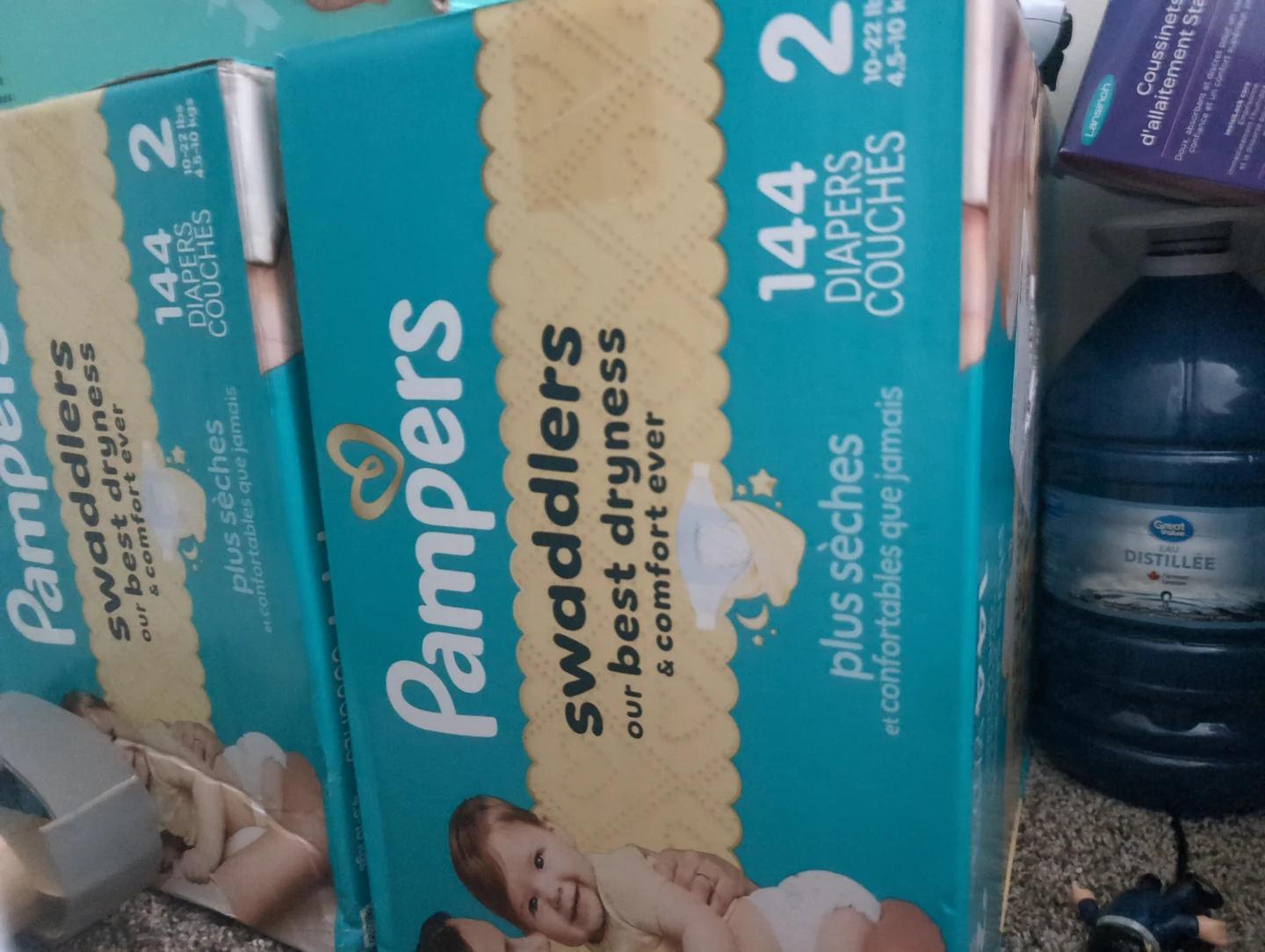 Pampers Swaddlers Size 2 Diapers (144 Count)