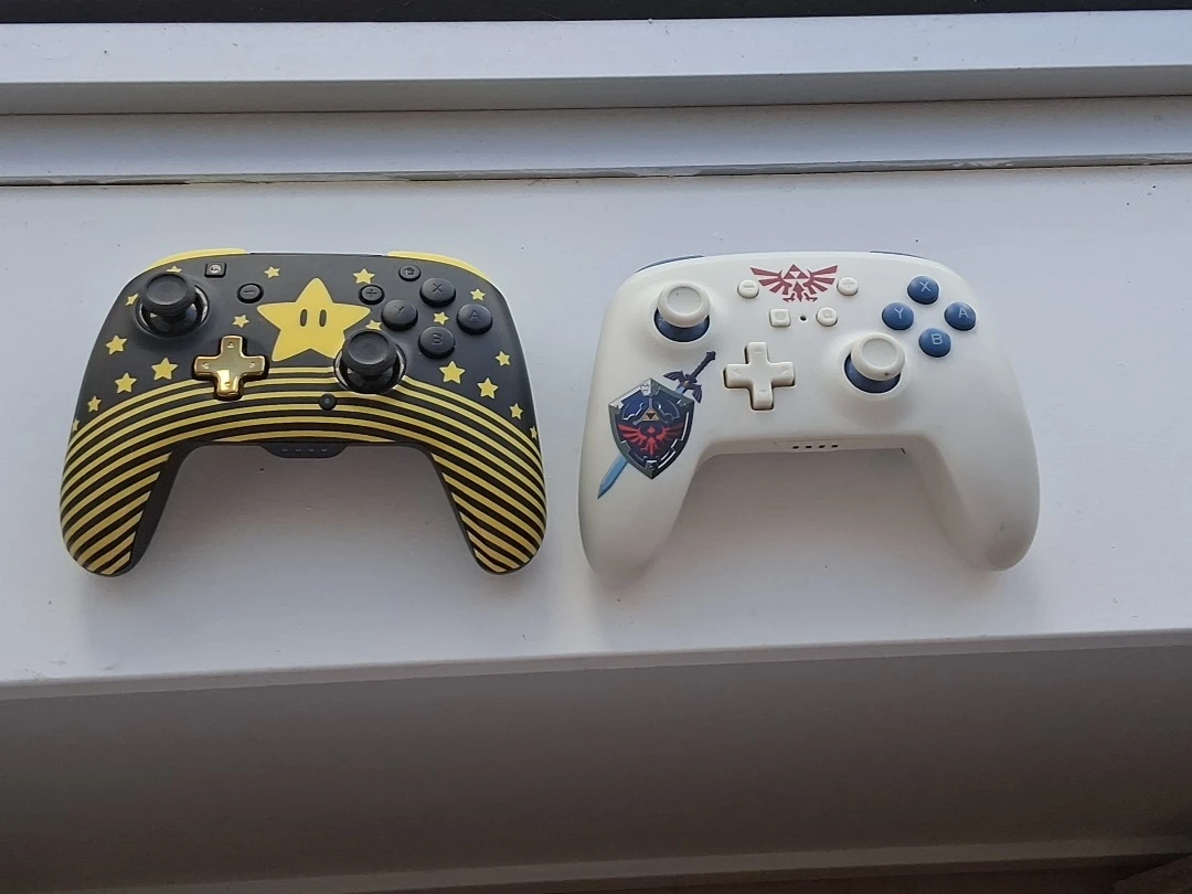 2 Nintendo Switch PowerA Enhanced Controllers