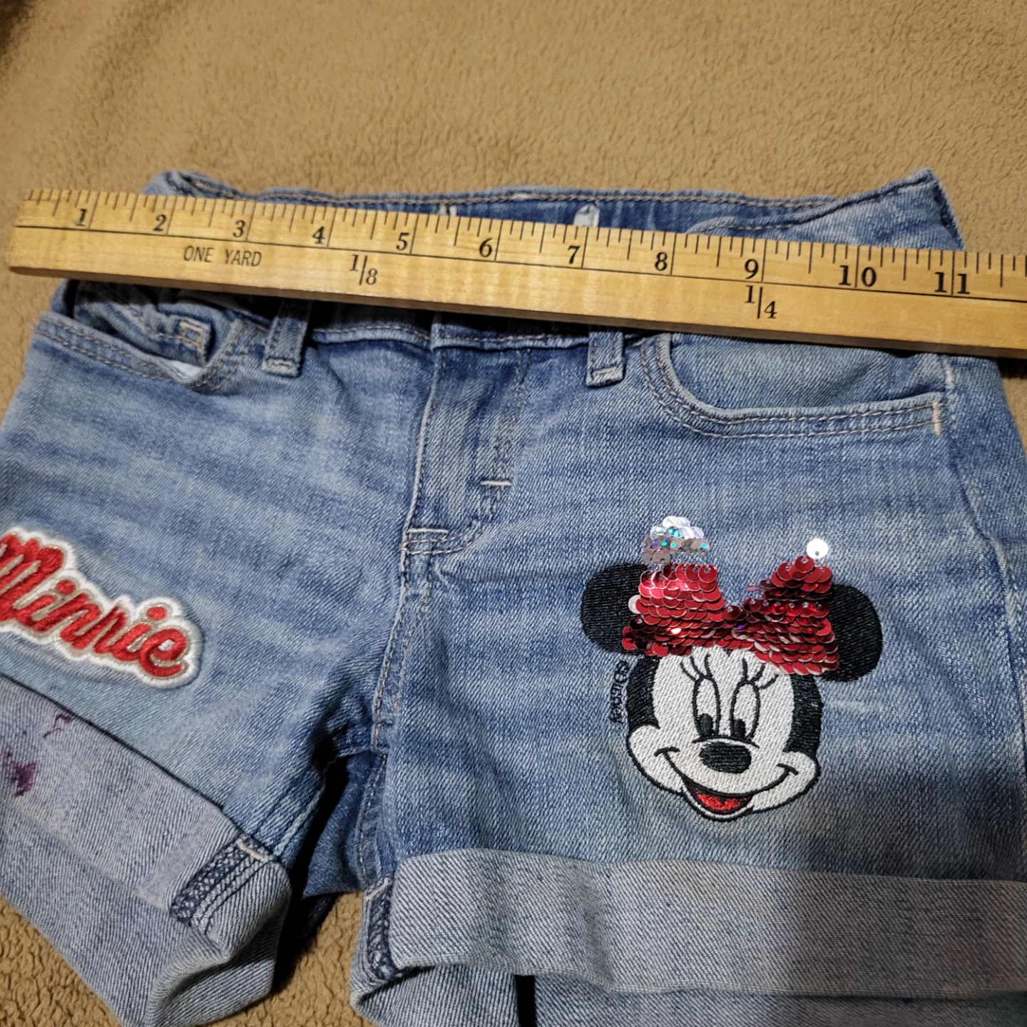 Disney Minnie Mouse Denim Shorts - photo 4