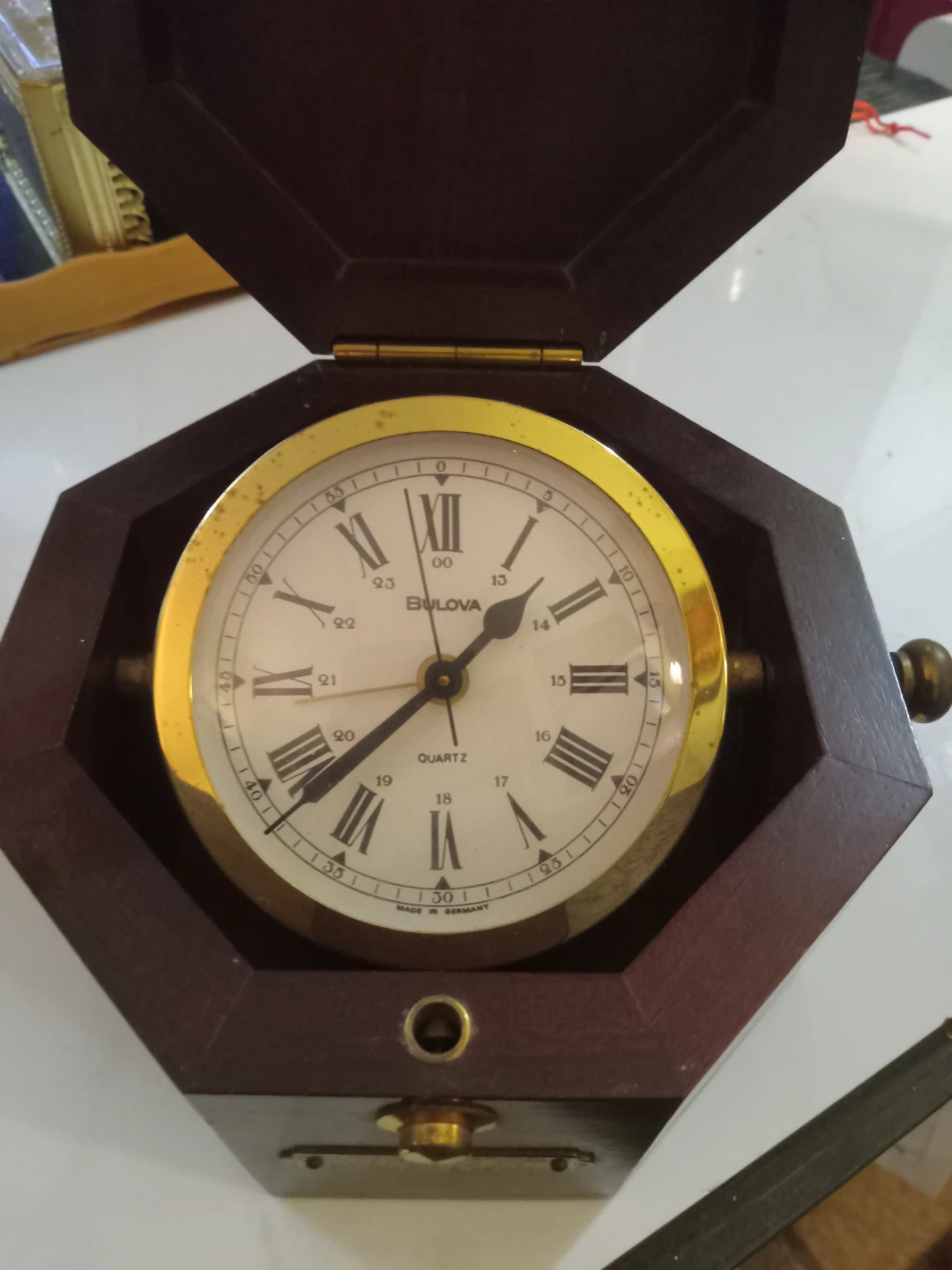 Bulova Quartz Desk Clock - photo 2