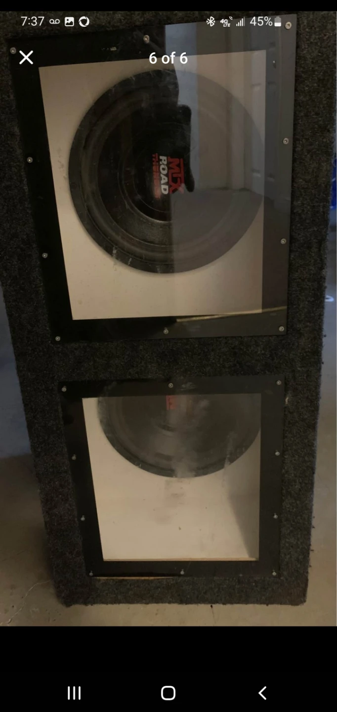 MTX Road Thunder Subwoofer Enclosure - photo 2