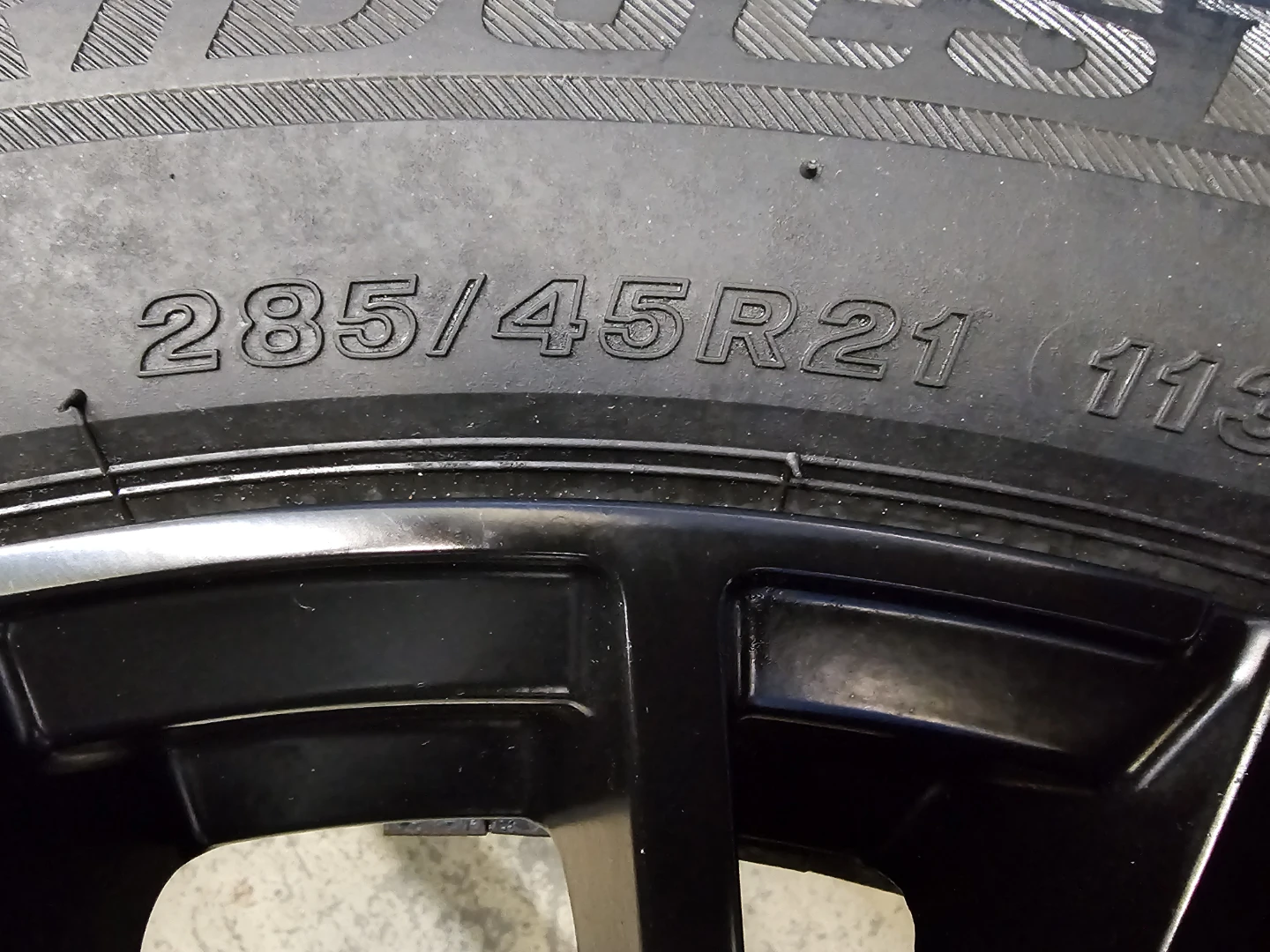 BMW X5, X6, X7 WINTER TIRES ON ALLOY RIMS 285/45 R21 - photo 4