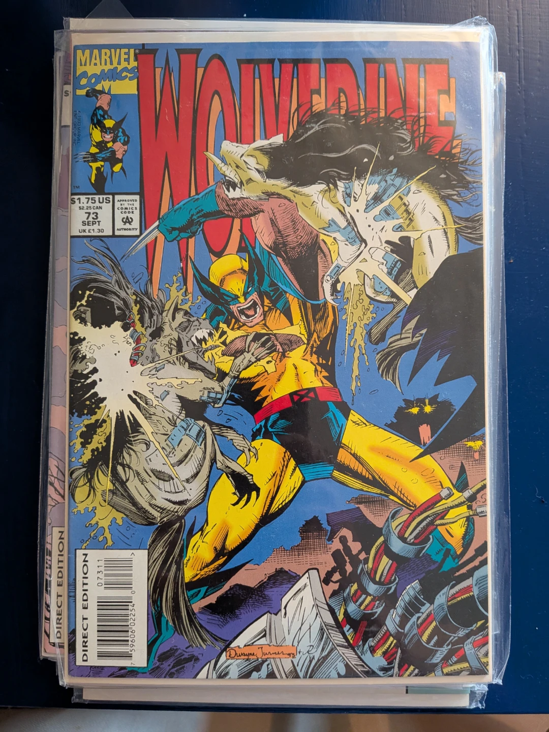 Lot of 5 Vintage Marvel X-Men & Wolverine Comic Books - photo 4