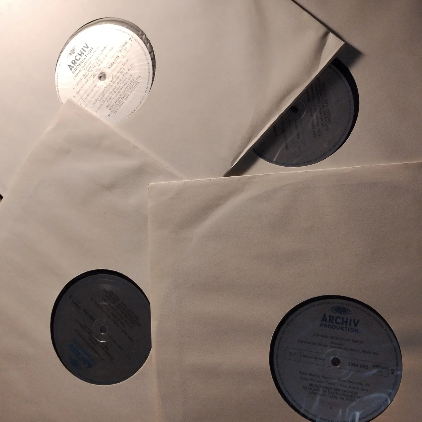 Bach - Kantatas  Box Set  Vinyl Records - photo 3