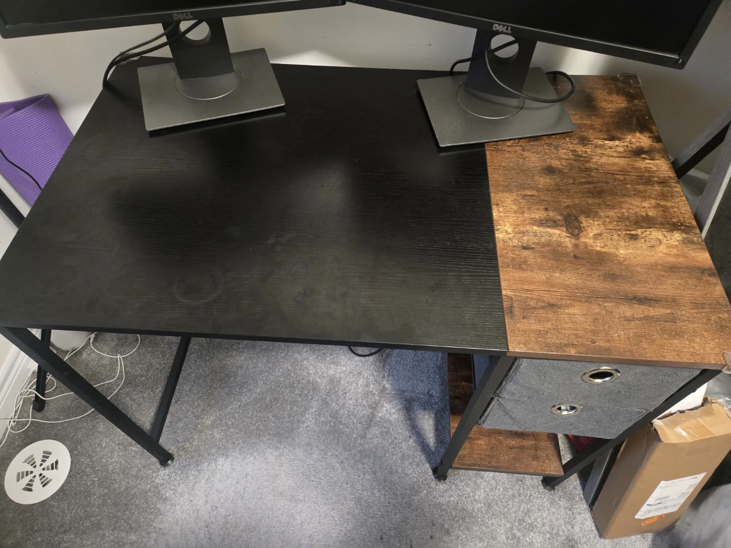 Industrial Style Home Office Desk - photo 2
