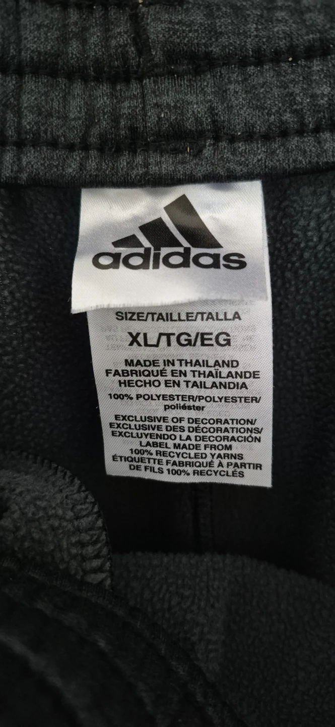 Adidas Youth XL Grey Track Pants - photo 3