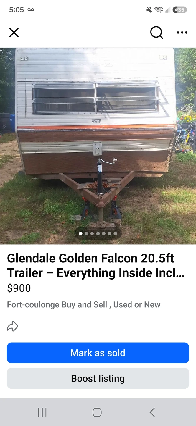 Glendale Golden Falcon 20.5ft Trailer