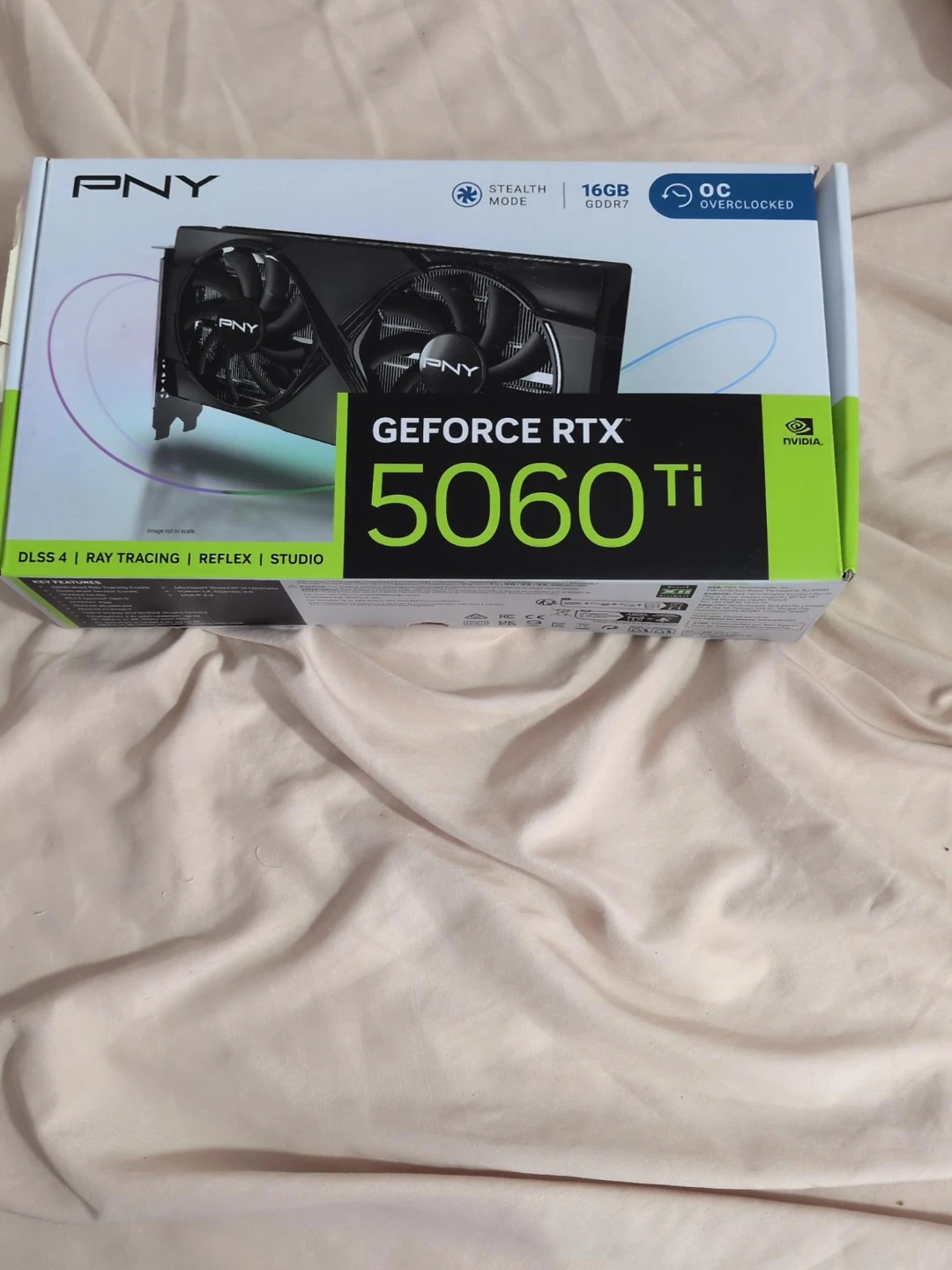 PNY GeForce RTX 5060 Ti 16GB GDDR7 OC Graphics Card