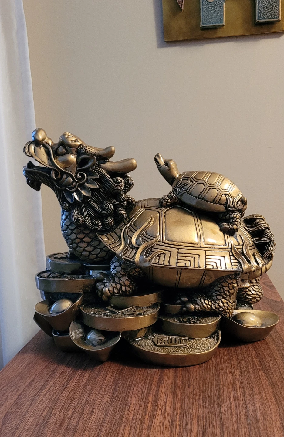 Chinese Dragon Tortoise Ornament