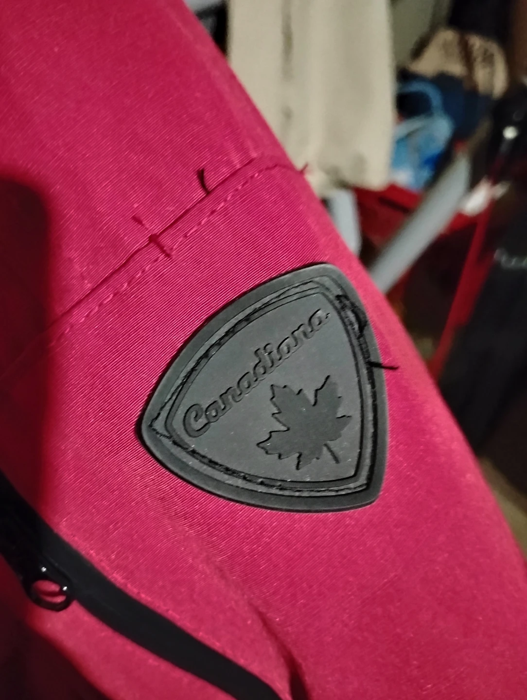 Canadiana Men's Red Winter Jacket 4XL - photo 2